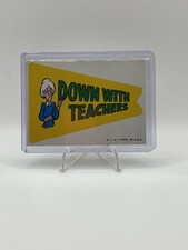 Topps 1974 Wacky Packages Sticker Card #1 