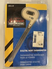 Vintage Sunbeam Grillmaster Display Digital Thermometer Model 30118 Wards 1982 picture