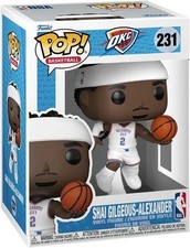 Shai Gilgeous-Alexander (OKC Thunder) (White Jersey) NBA Funko Pop #231 picture