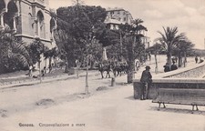 GENOA - Ring Road by Sea - Postcard Ed.Varietas picture