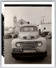 1948-1950 Ford F-Series Truck Studio Photo 1951 Slate Will Rogers Film Prop 4x5 picture