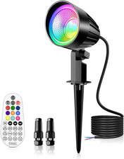 15W RGBW Low Voltage Landscape Lighting, DC/AC 12V 24V Color Changing picture