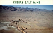 AMBOY CALIFORNIA CA Desert Salt Mine Vintage Postcard picture