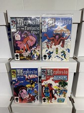 Mephisto Vs 1-4 NM- NM/M Complete Comic Mini Series, Marvel, John Buscema 1987 picture