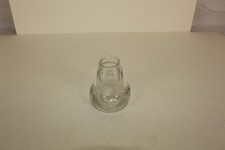 Toothpick Holder Clear Glass Cowboy Hat Matchstick Holder 2.5