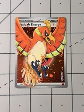 Ho-oh Hand Painted 1/1 Altered Art Holo Pokemon Energy Card Teeroy.Art picture