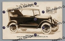 RPPC Smith Garage Car Auto SHOEMAKERSVILLE PA Berks County Real Photo Postcard picture