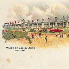 Vintage 1904 World's Fair St. Louis Samuel Cupples Unused Color Cover  picture