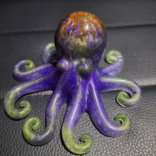 Handmade Resin Octopus Figurine 4 inch collectible gift picture