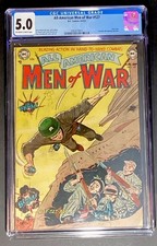All American Men Of War #127 1952 DC Comics CGC 5.0 VG/FN Key 1st Issue picture