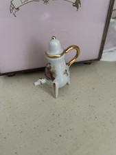 Vintage Limoges France Samovar Miniature 2.5 inches tall. picture