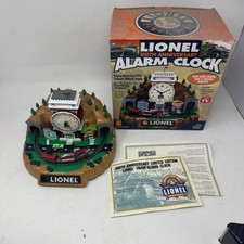Vintage Y2K Lionel 100th Anniversary Alarm Clock w/ TRAIN, BOX & COA picture