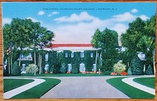 The Casino Georgian Court College Lakewood New Jersey NJ Postcard PC 1940s picture