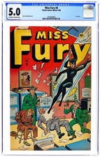 Miss Fury Comics #8 CGC 5.0 1946 1971820007 picture