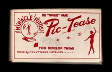 Pic Tease Miracle Photos of Hollywood Lovelies Original Box w/ 13 Pics and Crepe picture