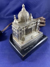 c.1940's St. Peter's Basilica, Rome Italy Souvenir Building Lamp picture