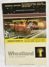 Matchbook Cover Wheatland Tube Co picture