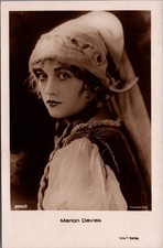 Marion Davies Silent Film Star RPPC Fanamel-Film Iris Verlag Postcard Germany picture