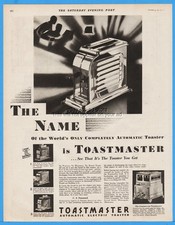 1929 Toastmaster Toaster Pops Up Waters Genter Minneapolis Automatic Ad picture