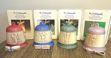 Goebel Hummel Christmas Bell Set 1989 1990 1991 1992 1st-4th Editions Boxes picture
