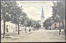 Vintage - 1912 Norway Norge Trondheim Trondhjem - Munkegaden - Postcard picture