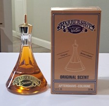 Franklin Toiletry Co Barber Shop Bottle ORIGINAL Scent Aftershave Cologne VTG  picture