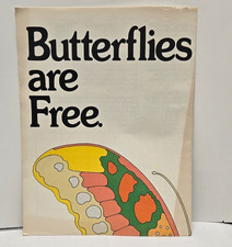 Vintage Pattern of Large Butterflies are Free brochure Martin Senour Paints picture