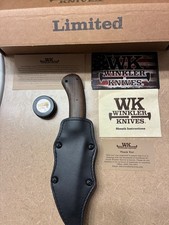 Limited Edition of Winkler Belt Knife with Bolivian Rosewood Handles picture