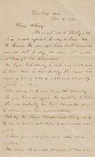1891 Letter from Edinburg[h], IN to Salem, IN picture