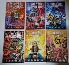 LAST WARDENS (2024) #1 2 3 4 5 6 VF+ COMPLETE SERIES SET (MR) MAD CAVE STUDIOS picture