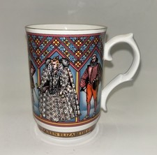 James Sadler and Sons Mug Elizabeth I Queen Of England Fine Bone China 4” NEW picture