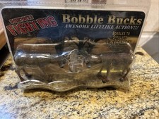Bobble Bucks Deer Fighting Pair Awesome Lifelike Action VTG in package picture