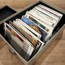 Lot Of Over 300 Vintage Post Cards Around the World Locations - All Brand New picture