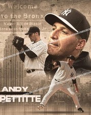 Andy Pettitte New York Yankees Custom Exclusive 8x10 Glossy Photo picture