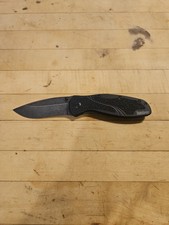 KERSHAW BLUR 1670BW Black Wash Plain Blade Ken Onion Speedsafe  picture
