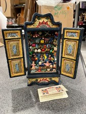 VTG Handmade Folk Art Peru Artist Nicario Jimenez Toy Store OOAK? Charity DS66 picture