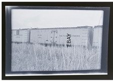 C. 1930s Salt Lake & Utah Railroad #1511 Frigid Despatch Boxcar Negative picture