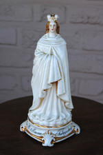 Rare antique Vieux paris porcelain statue mary of Filippsburg religious picture