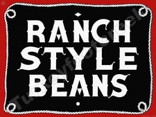 Ranch Style Beans Metal Sign 3 Sizes to Choose From picture