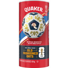 Quaker Old Fashioned Instant Whole Grain Oatmeal, 42 oz Canister picture