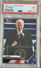 2020 Topps Now USA Election #15 - Joe Biden - Inauguration Day 🔥🔥🔥 picture