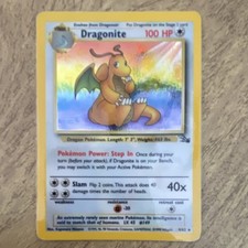 Dragonite 4/62 Fossil Holo - LAMINATED picture