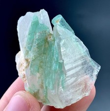 120 Carat Tourmaline Crystal With Quartz Specimen From Afghanistan  picture