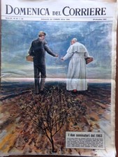 La Domenica del Corriere December 29, 1963 Kennedy John XXIII Radiography IRI picture