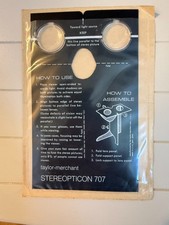Stereopticon 707 Foldable Stereo Viewer By Taylor-Merchant USA picture