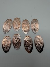 Disney 2026 Muppets Rock ’n Roller Coaster Electric Mayhem Pressed Pennies Set 8 picture