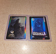 Dodgers Godzilla Minus Zero Non-Sport Trading Cards Lot 2 (2026 & 1989) picture