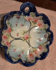 ANTIQUE - Porcelain, Hand Painted Candy Dish (JAPAN) BUEATIFUL picture