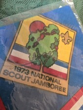 Vintage 1973 Boy Scout BSA National Jamboree Neckerchief New Sealed picture