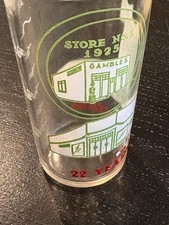 Vintage 1947 Gambles Store 22 Years Of Progress  8 Ounce Measuring Tumbler Cup picture